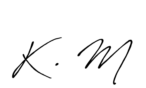 This is the best signature style for the K . M name. Also you like these signature font (Antro_Vectra_Bolder). Mix name signature. K . M signature style 7 images and pictures png