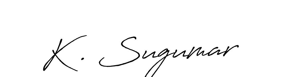 How to Draw K . Sugumar signature style? Antro_Vectra_Bolder is a latest design signature styles for name K . Sugumar. K . Sugumar signature style 7 images and pictures png