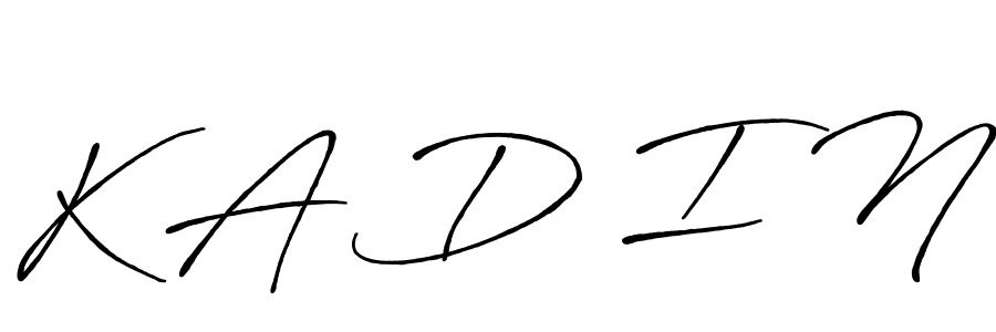 It looks lik you need a new signature style for name K A D I N. Design unique handwritten (Antro_Vectra_Bolder) signature with our free signature maker in just a few clicks. K A D I N signature style 7 images and pictures png
