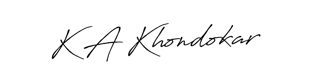 Similarly Antro_Vectra_Bolder is the best handwritten signature design. Signature creator online .You can use it as an online autograph creator for name K A Khondokar. K A Khondokar signature style 7 images and pictures png