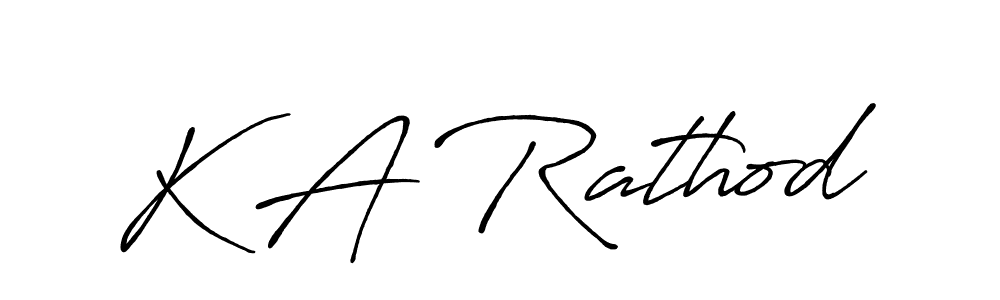 Also You can easily find your signature by using the search form. We will create K A Rathod name handwritten signature images for you free of cost using Antro_Vectra_Bolder sign style. K A Rathod signature style 7 images and pictures png