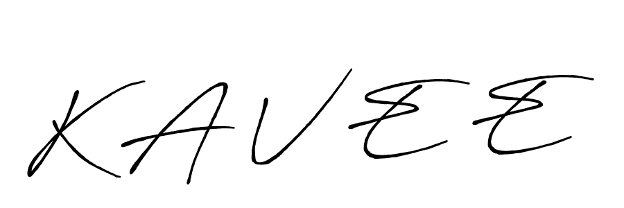 Similarly Antro_Vectra_Bolder is the best handwritten signature design. Signature creator online .You can use it as an online autograph creator for name K A V E E. K A V E E signature style 7 images and pictures png