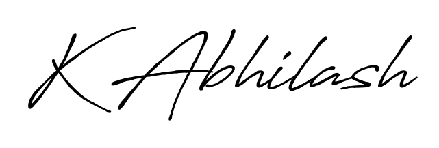 Best and Professional Signature Style for K Abhilash. Antro_Vectra_Bolder Best Signature Style Collection. K Abhilash signature style 7 images and pictures png