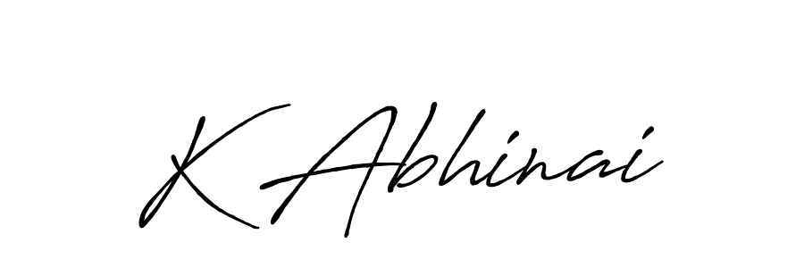 Make a beautiful signature design for name K Abhinai. Use this online signature maker to create a handwritten signature for free. K Abhinai signature style 7 images and pictures png