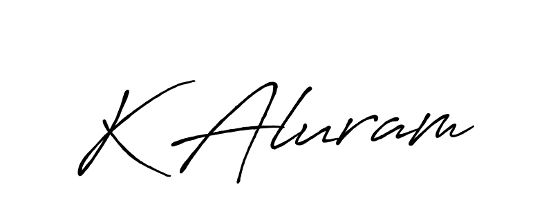 See photos of K Aluram official signature by Spectra . Check more albums & portfolios. Read reviews & check more about Antro_Vectra_Bolder font. K Aluram signature style 7 images and pictures png