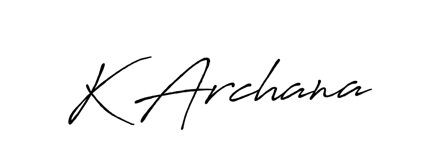 How to Draw K Archana signature style? Antro_Vectra_Bolder is a latest design signature styles for name K Archana. K Archana signature style 7 images and pictures png