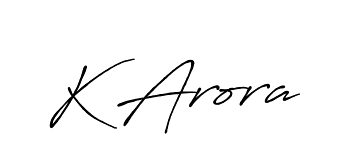 Once you've used our free online signature maker to create your best signature Antro_Vectra_Bolder style, it's time to enjoy all of the benefits that K Arora name signing documents. K Arora signature style 7 images and pictures png