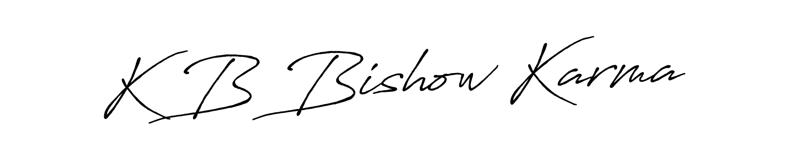 How to Draw K B Bishow Karma signature style? Antro_Vectra_Bolder is a latest design signature styles for name K B Bishow Karma. K B Bishow Karma signature style 7 images and pictures png