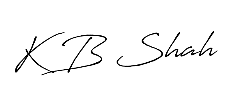 Once you've used our free online signature maker to create your best signature Antro_Vectra_Bolder style, it's time to enjoy all of the benefits that K B Shah name signing documents. K B Shah signature style 7 images and pictures png