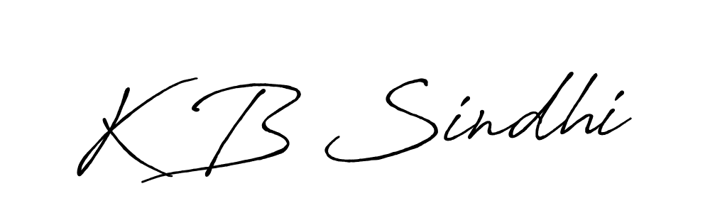 Also we have K B Sindhi name is the best signature style. Create professional handwritten signature collection using Antro_Vectra_Bolder autograph style. K B Sindhi signature style 7 images and pictures png