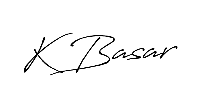 Also we have K Basar name is the best signature style. Create professional handwritten signature collection using Antro_Vectra_Bolder autograph style. K Basar signature style 7 images and pictures png