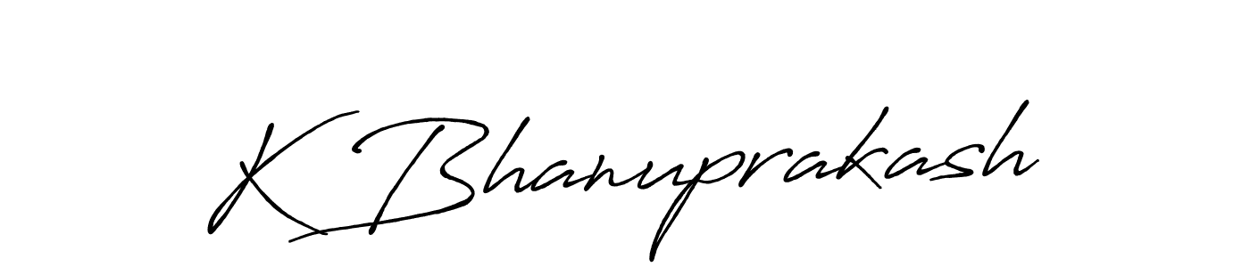 Make a beautiful signature design for name K Bhanuprakash. Use this online signature maker to create a handwritten signature for free. K Bhanuprakash signature style 7 images and pictures png