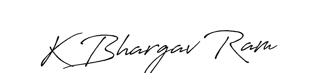 It looks lik you need a new signature style for name K Bhargav Ram. Design unique handwritten (Antro_Vectra_Bolder) signature with our free signature maker in just a few clicks. K Bhargav Ram signature style 7 images and pictures png