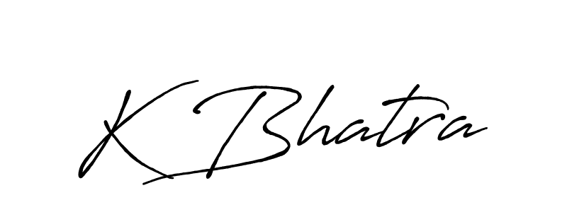 Also we have K Bhatra name is the best signature style. Create professional handwritten signature collection using Antro_Vectra_Bolder autograph style. K Bhatra signature style 7 images and pictures png