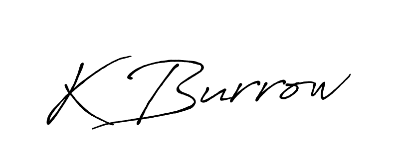 Best and Professional Signature Style for K Burrow. Antro_Vectra_Bolder Best Signature Style Collection. K Burrow signature style 7 images and pictures png