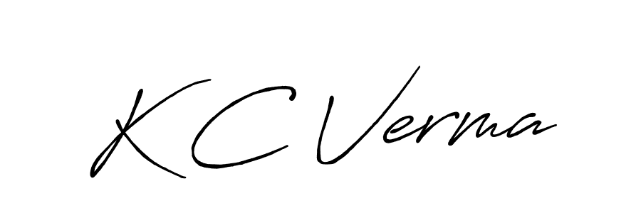 How to Draw K C Verma signature style? Antro_Vectra_Bolder is a latest design signature styles for name K C Verma. K C Verma signature style 7 images and pictures png