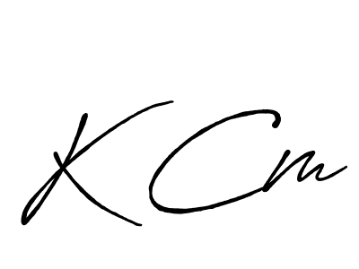 This is the best signature style for the K Cm name. Also you like these signature font (Antro_Vectra_Bolder). Mix name signature. K Cm signature style 7 images and pictures png