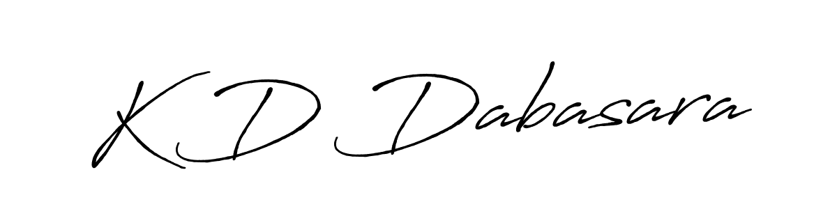 Use a signature maker to create a handwritten signature online. With this signature software, you can design (Antro_Vectra_Bolder) your own signature for name K D Dabasara. K D Dabasara signature style 7 images and pictures png