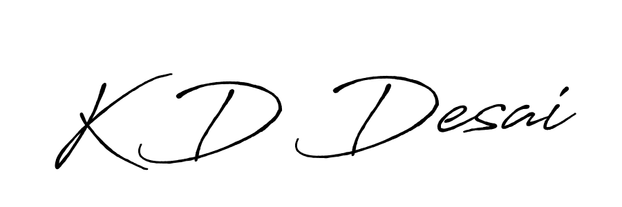 if you are searching for the best signature style for your name K D Desai. so please give up your signature search. here we have designed multiple signature styles  using Antro_Vectra_Bolder. K D Desai signature style 7 images and pictures png