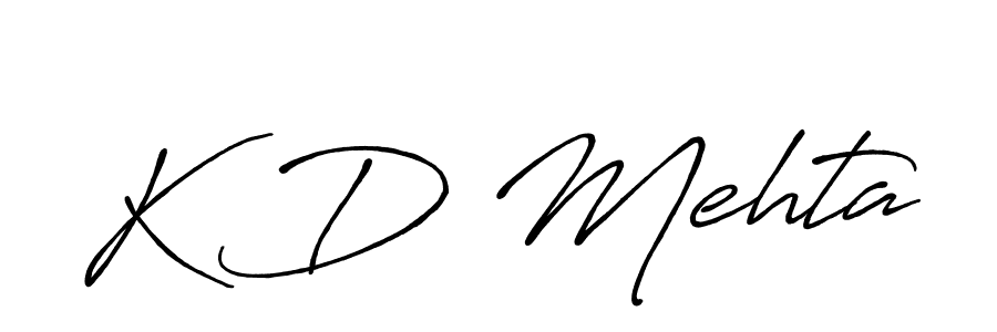 Make a beautiful signature design for name K D Mehta. Use this online signature maker to create a handwritten signature for free. K D Mehta signature style 7 images and pictures png