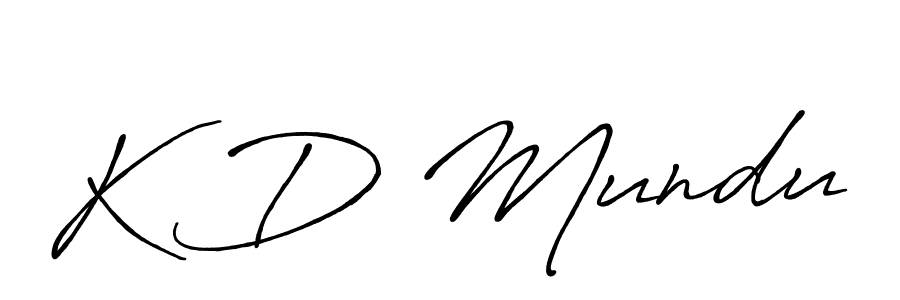 Also You can easily find your signature by using the search form. We will create K D Mundu name handwritten signature images for you free of cost using Antro_Vectra_Bolder sign style. K D Mundu signature style 7 images and pictures png