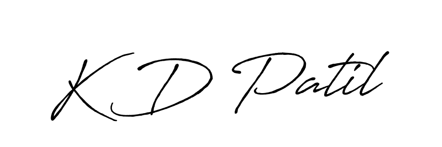 if you are searching for the best signature style for your name K D Patil. so please give up your signature search. here we have designed multiple signature styles  using Antro_Vectra_Bolder. K D Patil signature style 7 images and pictures png