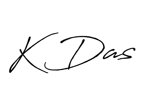 if you are searching for the best signature style for your name K Das. so please give up your signature search. here we have designed multiple signature styles  using Antro_Vectra_Bolder. K Das signature style 7 images and pictures png