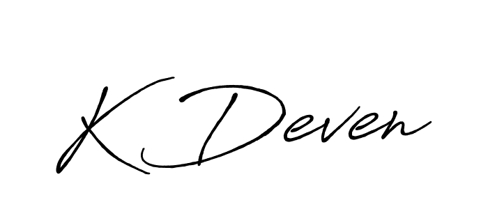 Here are the top 10 professional signature styles for the name K Deven. These are the best autograph styles you can use for your name. K Deven signature style 7 images and pictures png