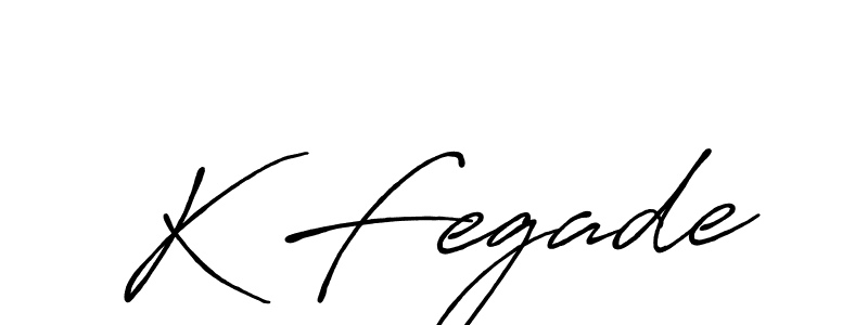 if you are searching for the best signature style for your name K Fegade. so please give up your signature search. here we have designed multiple signature styles  using Antro_Vectra_Bolder. K Fegade signature style 7 images and pictures png