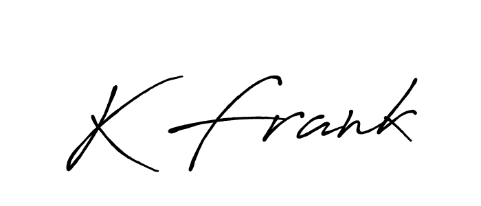 Antro_Vectra_Bolder is a professional signature style that is perfect for those who want to add a touch of class to their signature. It is also a great choice for those who want to make their signature more unique. Get K Frank name to fancy signature for free. K Frank signature style 7 images and pictures png