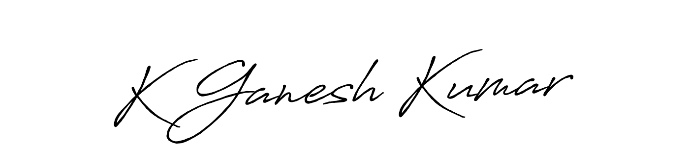 Also You can easily find your signature by using the search form. We will create K Ganesh Kumar name handwritten signature images for you free of cost using Antro_Vectra_Bolder sign style. K Ganesh Kumar signature style 7 images and pictures png