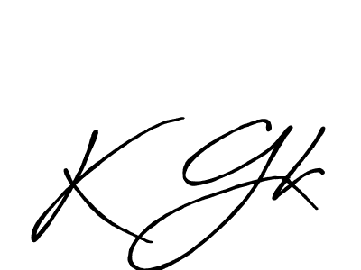 Once you've used our free online signature maker to create your best signature Antro_Vectra_Bolder style, it's time to enjoy all of the benefits that K Gk name signing documents. K Gk signature style 7 images and pictures png