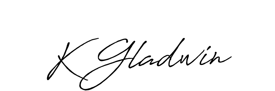 Make a beautiful signature design for name K Gladwin. Use this online signature maker to create a handwritten signature for free. K Gladwin signature style 7 images and pictures png