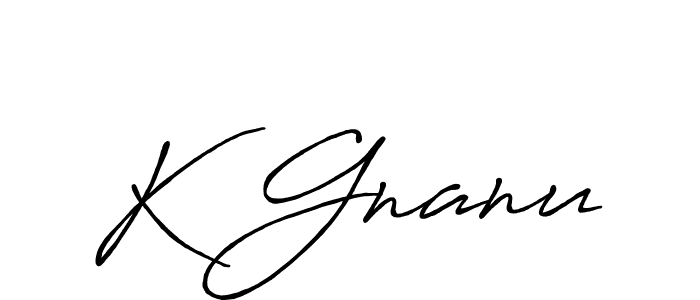 Antro_Vectra_Bolder is a professional signature style that is perfect for those who want to add a touch of class to their signature. It is also a great choice for those who want to make their signature more unique. Get K Gnanu name to fancy signature for free. K Gnanu signature style 7 images and pictures png