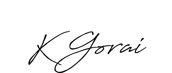 Make a short K Gorai signature style. Manage your documents anywhere anytime using Antro_Vectra_Bolder. Create and add eSignatures, submit forms, share and send files easily. K Gorai signature style 7 images and pictures png