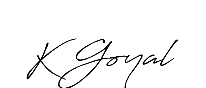 You should practise on your own different ways (Antro_Vectra_Bolder) to write your name (K Goyal) in signature. don't let someone else do it for you. K Goyal signature style 7 images and pictures png