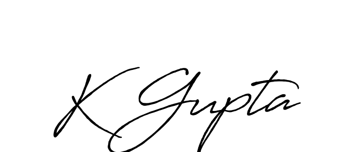 Also You can easily find your signature by using the search form. We will create K Gupta name handwritten signature images for you free of cost using Antro_Vectra_Bolder sign style. K Gupta signature style 7 images and pictures png