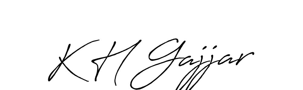 Once you've used our free online signature maker to create your best signature Antro_Vectra_Bolder style, it's time to enjoy all of the benefits that K H Gajjar name signing documents. K H Gajjar signature style 7 images and pictures png