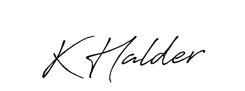 This is the best signature style for the K Halder name. Also you like these signature font (Antro_Vectra_Bolder). Mix name signature. K Halder signature style 7 images and pictures png