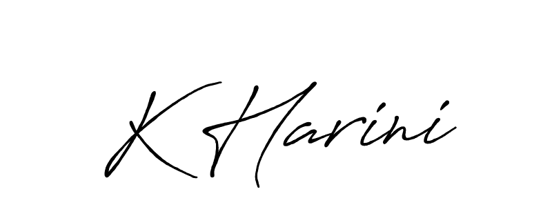 How to Draw K Harini signature style? Antro_Vectra_Bolder is a latest design signature styles for name K Harini. K Harini signature style 7 images and pictures png
