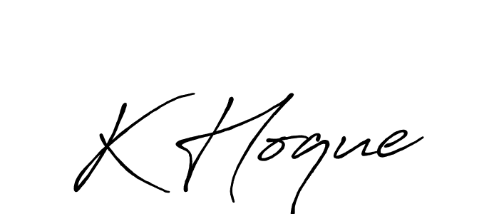 Here are the top 10 professional signature styles for the name K Hoque. These are the best autograph styles you can use for your name. K Hoque signature style 7 images and pictures png