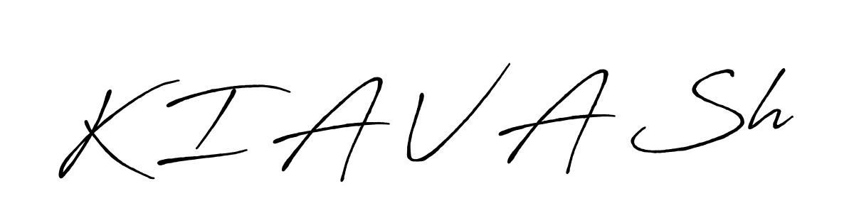 How to Draw K I A V A Sh signature style? Antro_Vectra_Bolder is a latest design signature styles for name K I A V A Sh. K I A V A Sh signature style 7 images and pictures png