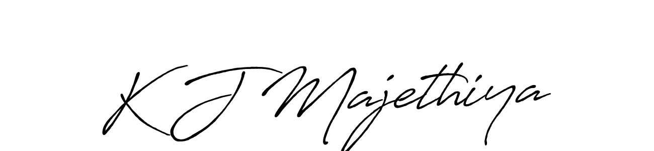 Make a short K J Majethiya signature style. Manage your documents anywhere anytime using Antro_Vectra_Bolder. Create and add eSignatures, submit forms, share and send files easily. K J Majethiya signature style 7 images and pictures png