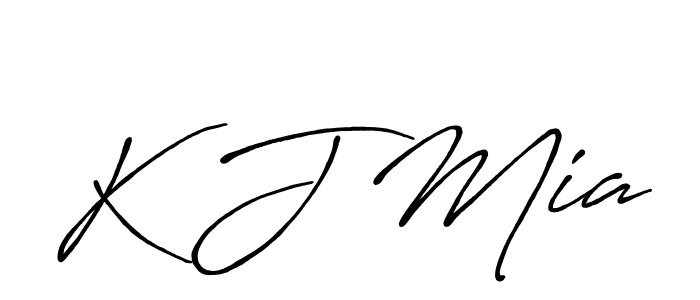 You can use this online signature creator to create a handwritten signature for the name K J Mia. This is the best online autograph maker. K J Mia signature style 7 images and pictures png
