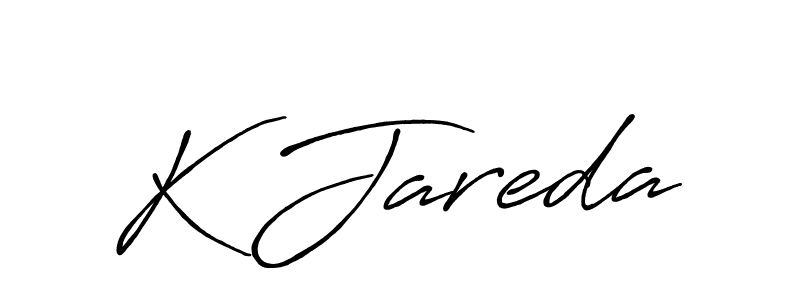 Best and Professional Signature Style for K Jareda. Antro_Vectra_Bolder Best Signature Style Collection. K Jareda signature style 7 images and pictures png