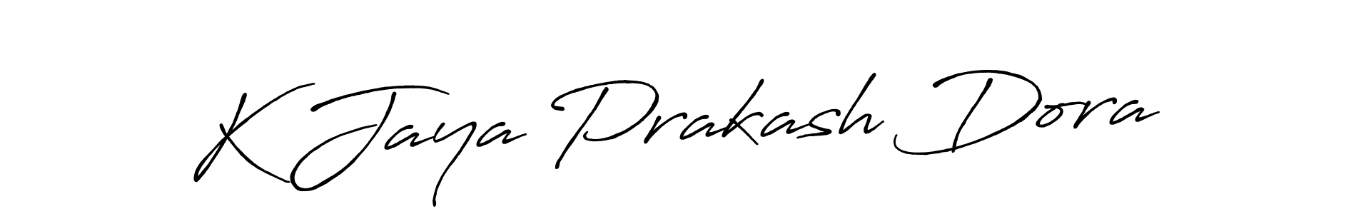 Also we have K Jaya Prakash Dora name is the best signature style. Create professional handwritten signature collection using Antro_Vectra_Bolder autograph style. K Jaya Prakash Dora signature style 7 images and pictures png