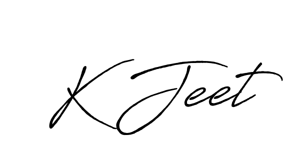 Antro_Vectra_Bolder is a professional signature style that is perfect for those who want to add a touch of class to their signature. It is also a great choice for those who want to make their signature more unique. Get K Jeet name to fancy signature for free. K Jeet signature style 7 images and pictures png