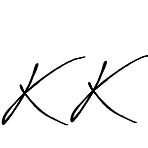 Best and Professional Signature Style for K K. Antro_Vectra_Bolder Best Signature Style Collection. K K signature style 7 images and pictures png