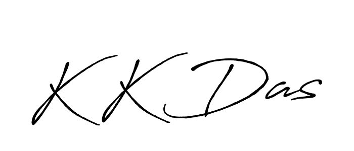 if you are searching for the best signature style for your name K K Das. so please give up your signature search. here we have designed multiple signature styles  using Antro_Vectra_Bolder. K K Das signature style 7 images and pictures png