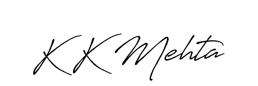 How to Draw K K Mehta signature style? Antro_Vectra_Bolder is a latest design signature styles for name K K Mehta. K K Mehta signature style 7 images and pictures png